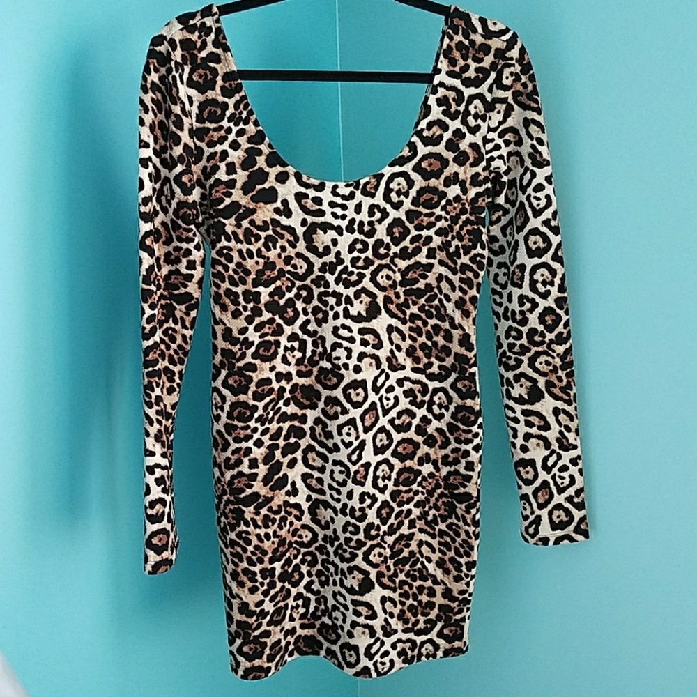 NWT Leopard Print Dress